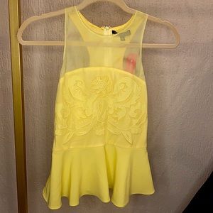 Love Culture Yellow Blouse